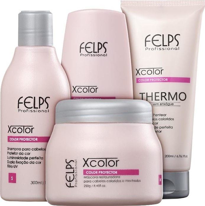 Felps Profissional XColor Full Kit (4 Produtos)