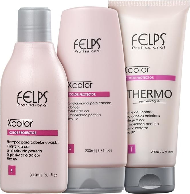 Felps Profissional XColor Triplo Kit (3 Produtos)
