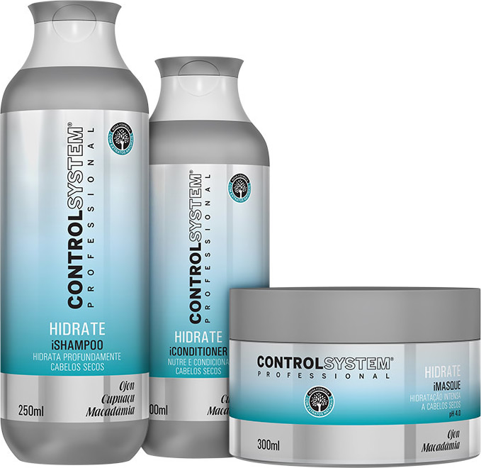 Control System Hidrate Triplo Kit (3 Produtos)