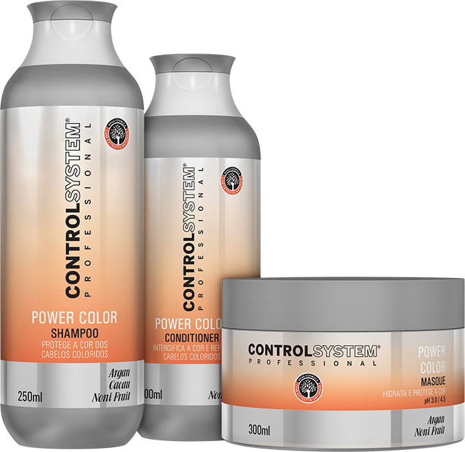 Control System Professional Power Color Treatment Kit (3 produtos)