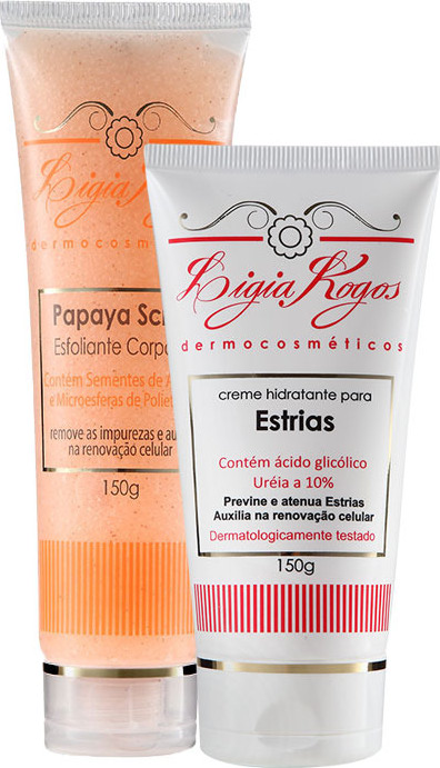 Kit Ligia Kogos Papaya Estrias (2 produtos)