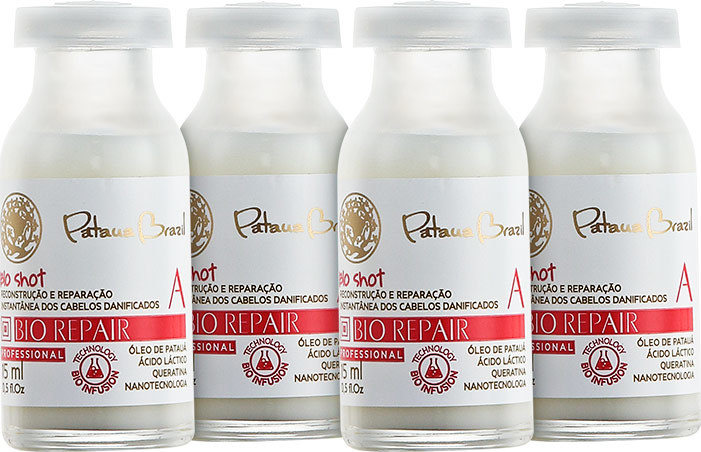 Pataua Brazil Bio Repair Bio Shot - Ampola 4x15ml