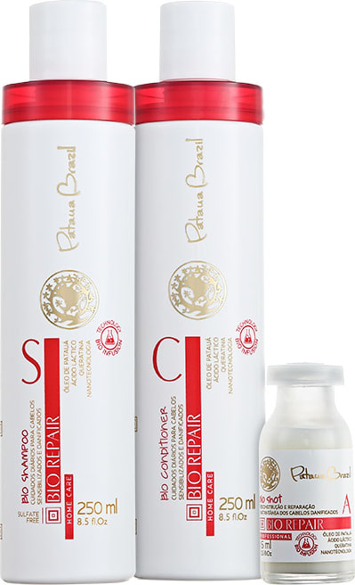 Pataua Brazil Bio Repair Trio Kit (3 Produtos)