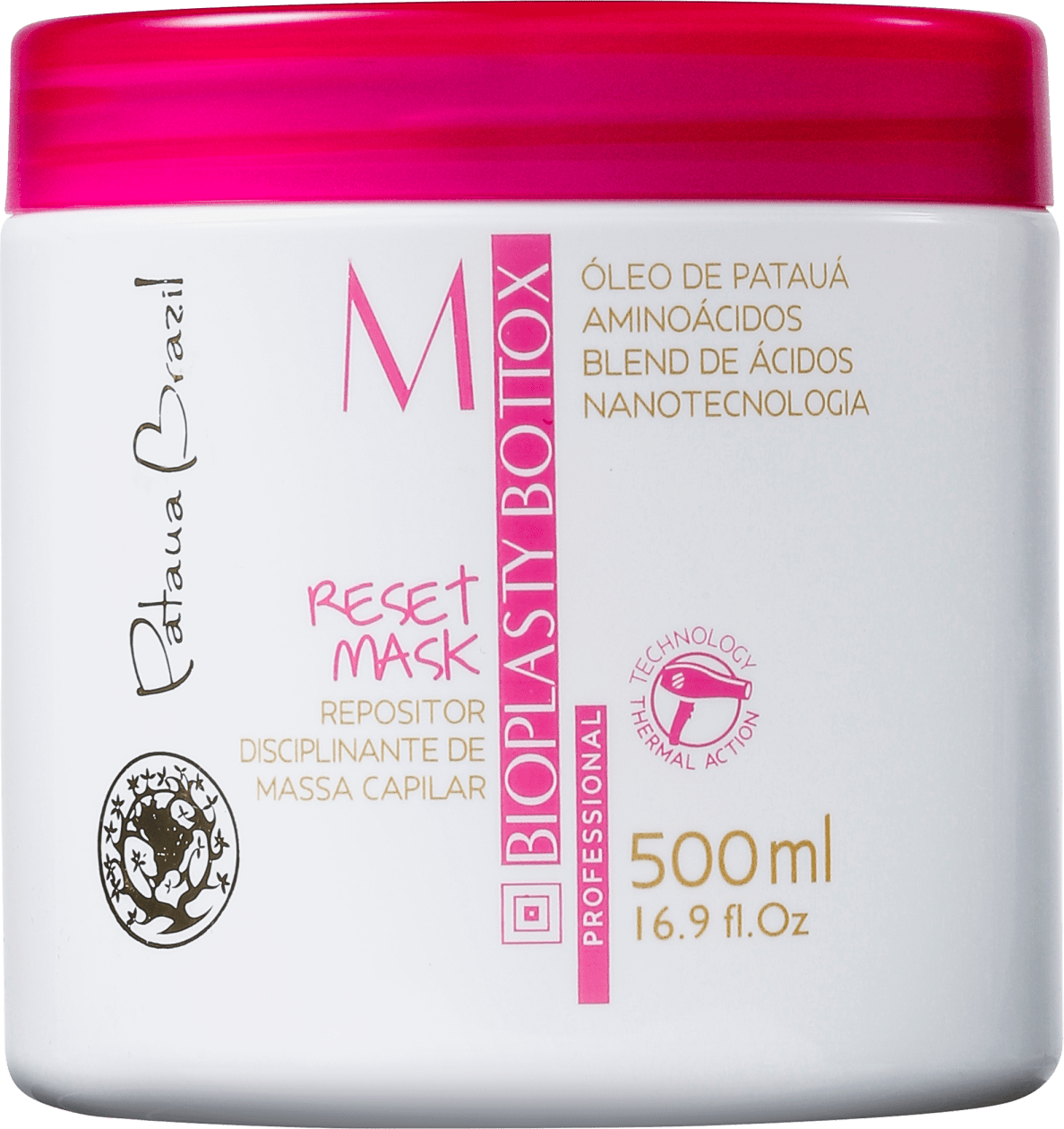 Pataua Brazil Bioplasty Bottox Reset Mask - Máscara de Tratamento 500ml