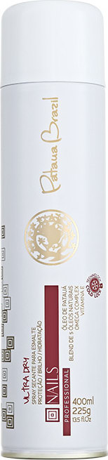 Pataua Brazil Nails Ultra Dry - Spray Secante para Esmalte 400ml