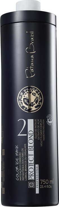 Pataua Brazil Protect Blond Color Ice Mask - Máscara Matizadora 750ml