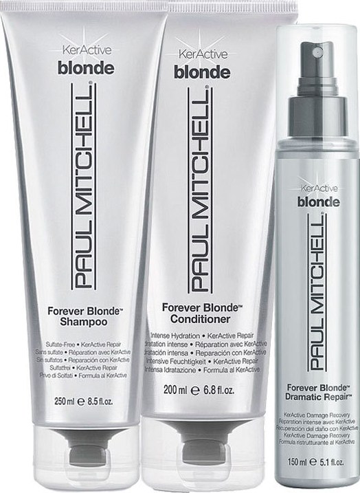 Paul Mitchell Forever Blonde Dramatic Kit (3 Produtos)