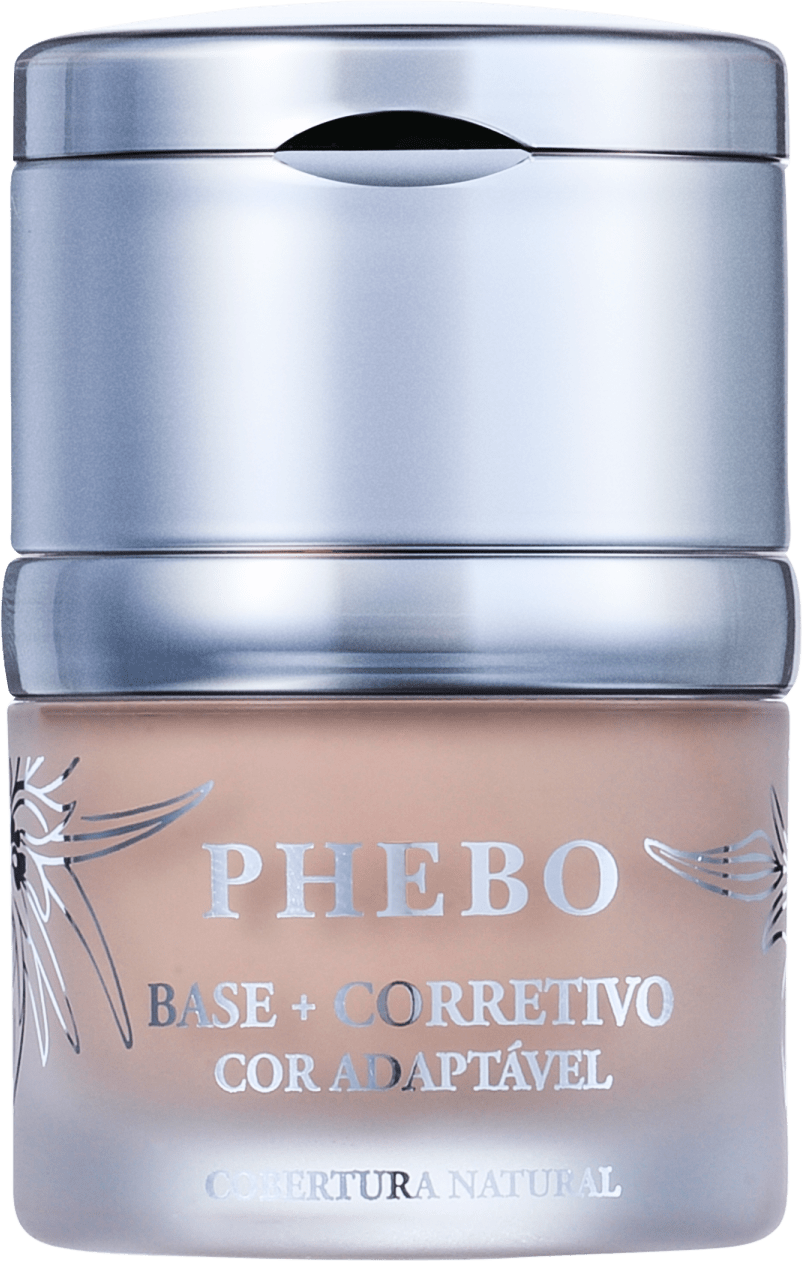 Phebo Cor Adaptável Areia - Base 25ml e Corretivo 2,5g