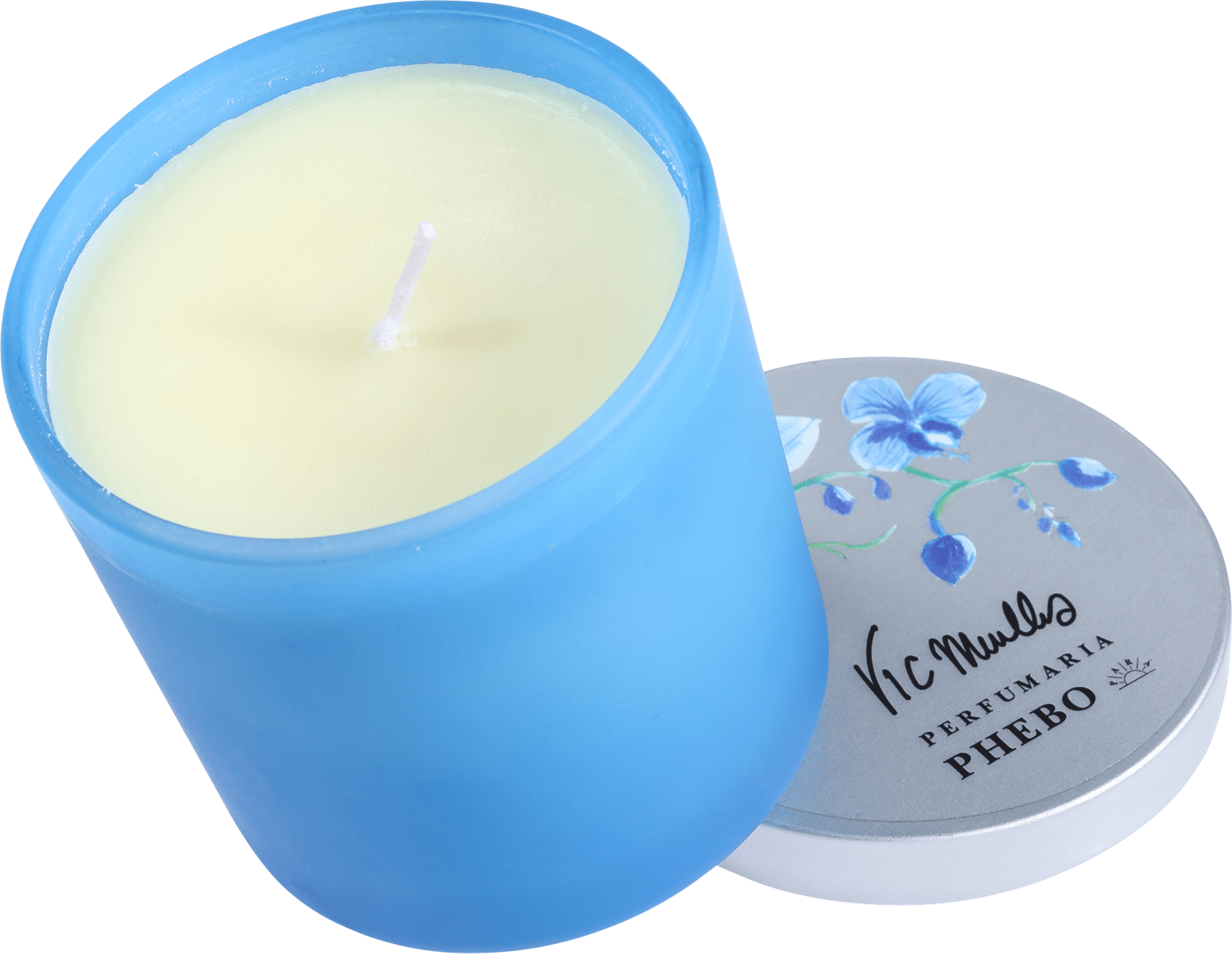 Phebo Vic Meirelles Orquídea e Flor de Lótus - Vela Perfumada 180g