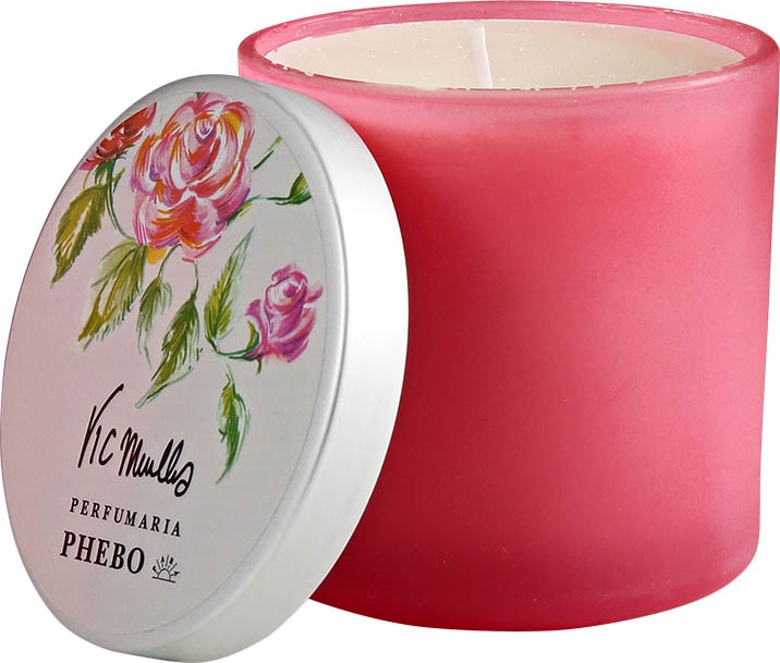 Phebo Vic Meirelles Rosa Amorosa - Vela Perfumada 180g