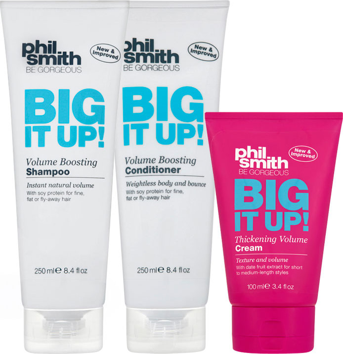 Phil Smith Big It Up Thickening Volume Boosting Kit (3 Produtos)