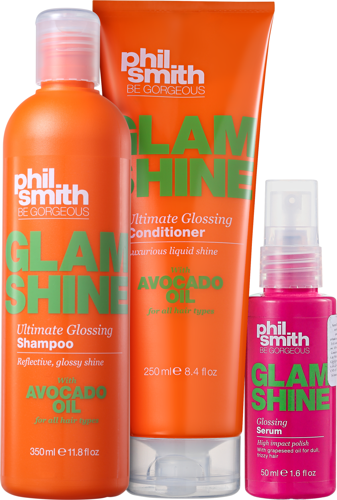 Phil Smith Glam Shine Kit (3 Produtos)