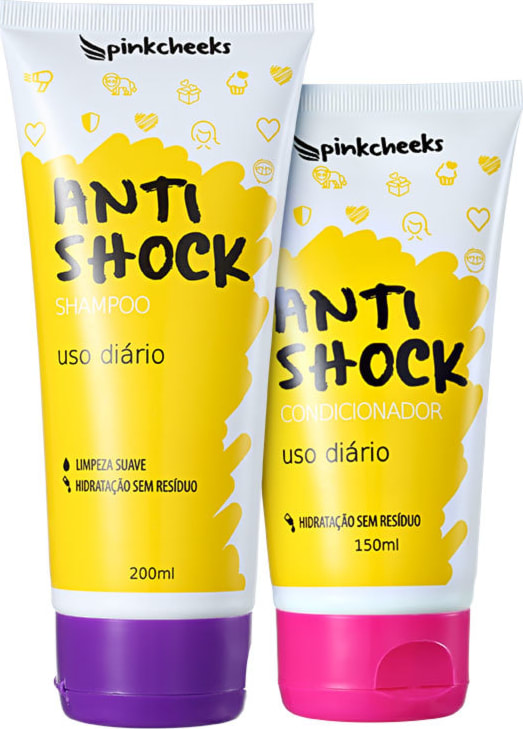 Pink Cheeks Anti Shock Duo Kit (2 Produtos)