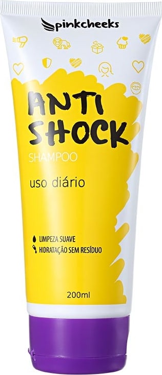 Pink Cheeks Anti Shock - Shampoo 200ml
