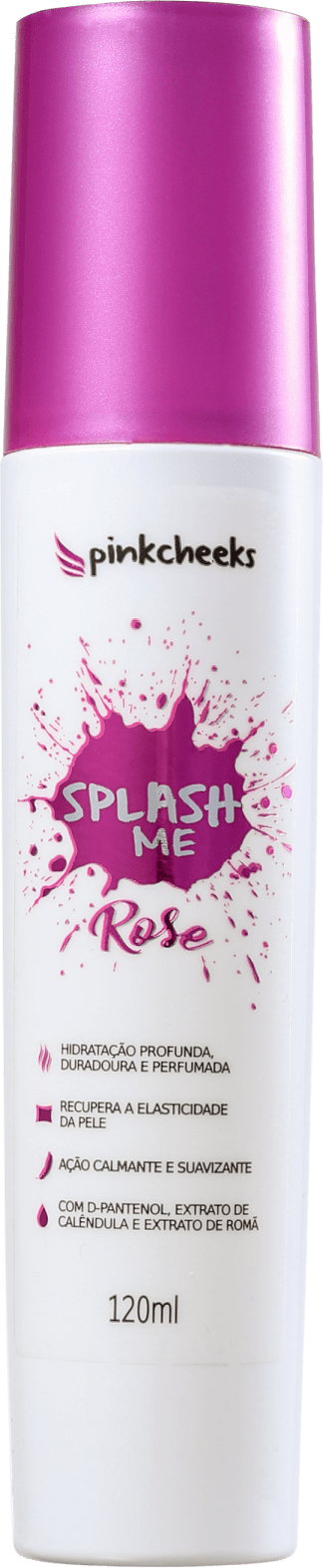 Pink Cheeks Splash Me Rose - Spray Hidratante Corporal 120ml