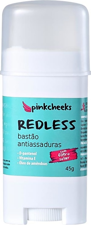 Pink Cheeks Redless - Bastão Antiassaduras 45g