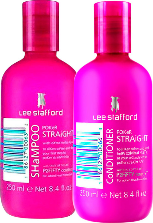 Lee Stafford Poker Straight Cleansing Duo Kit (2 Produtos)