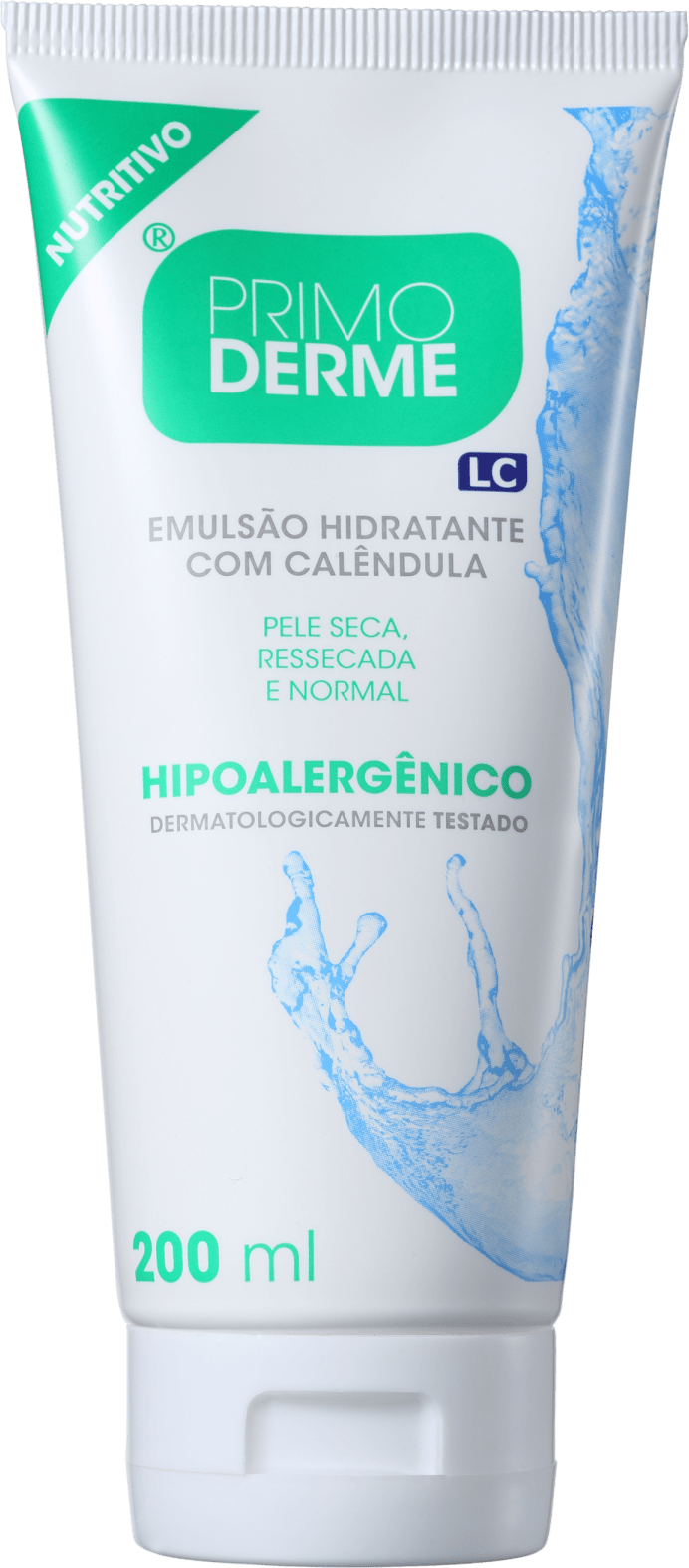 Primoderme Emulsão Hidratante com Calêndula - Hidratante 200ml