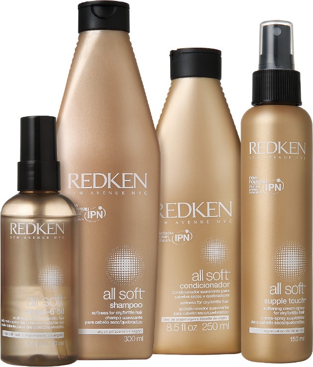 Redken All Soft Argan-6 Supple Kit (4 Produtos)