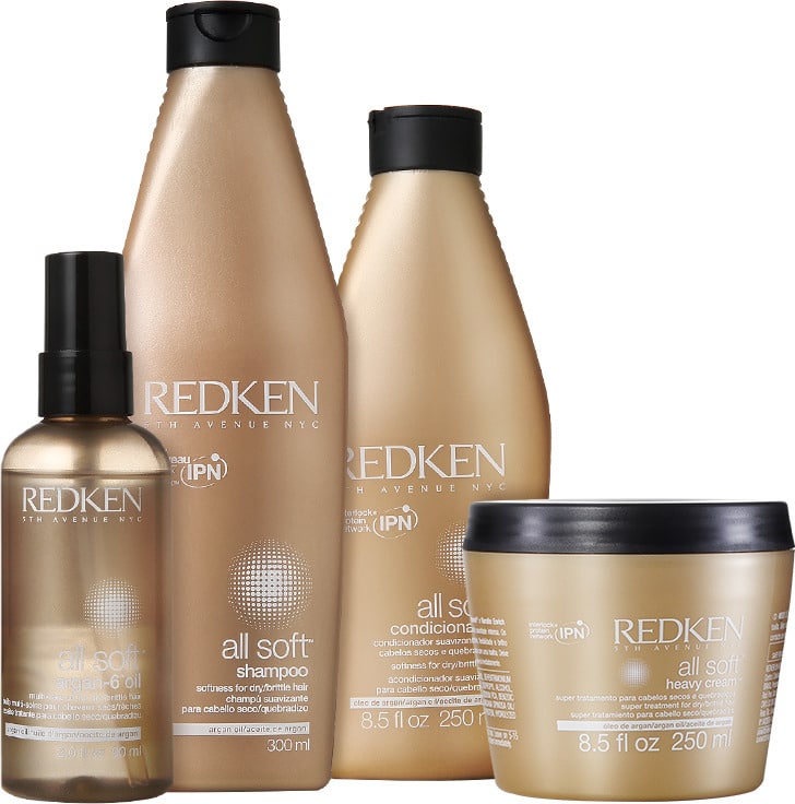 Redken All Soft Heavy Argan-6 Kit (4 Produtos)