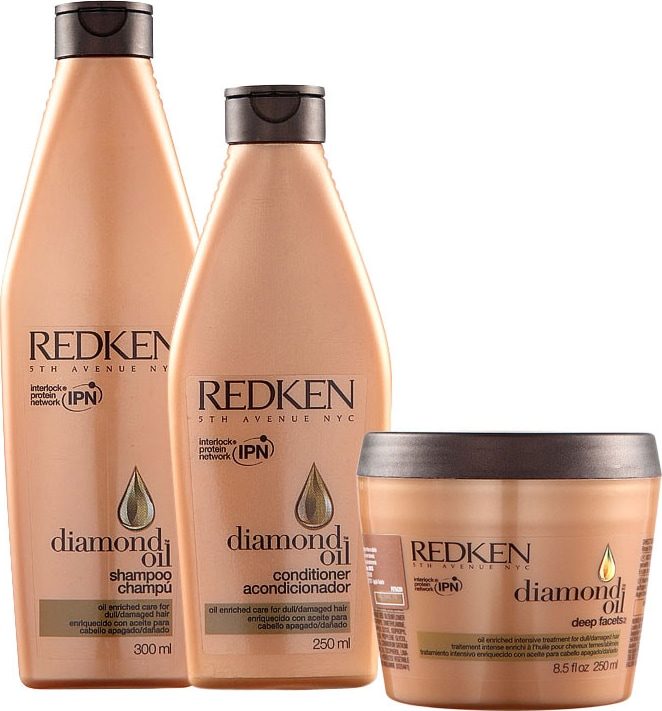 Redken Diamond Oil Deep Facets Kit (3 Produtos)