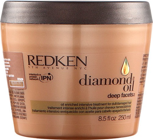 Redken Diamond Oil Deep Facets Mask - Máscara de Tratamento 250ml