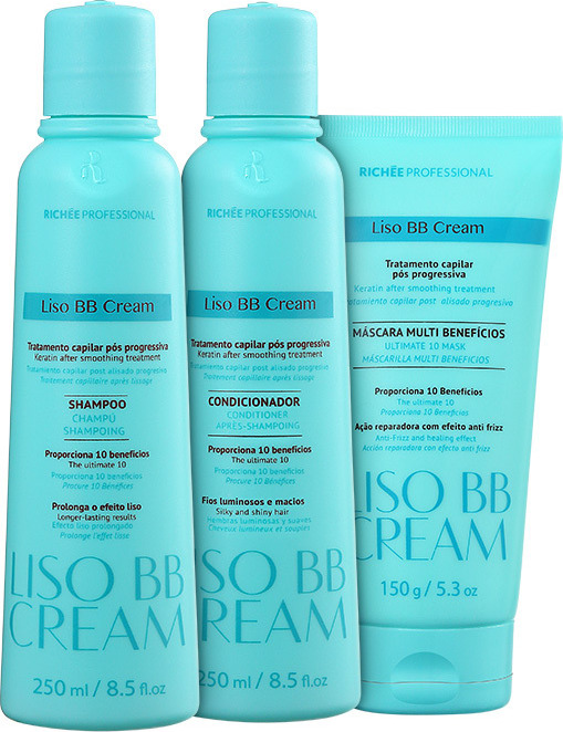 Richée Professional BB Cream Hair Care Kit (3 Produtos)