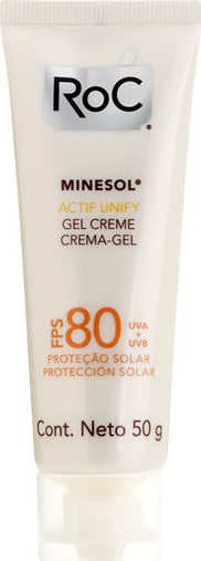 RoC Minesol Actif Unify FPS 80 - Protetor Solar Facial 50g