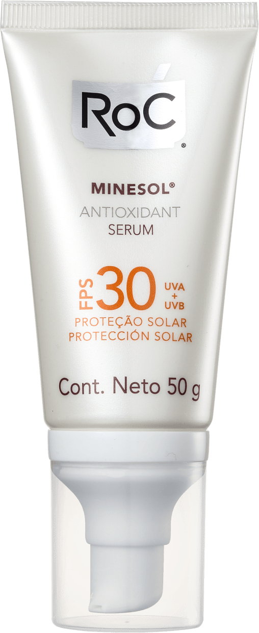 RoC Minesol Antioxidante FPS 30 - Protetor Solar Facial 50g