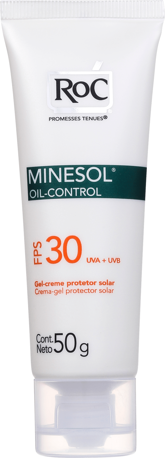 RoC Minesol Oil Control FPS 30 - Protetor Solar Facial 50g