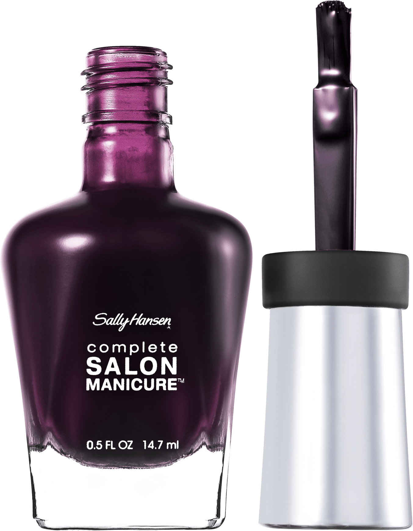 Sally Hansen Complete Salon Manicure 441 Pat on the Black - Esmalte 14,7ml