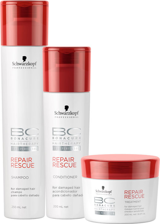 Schwarzkopf Professional BC Bonacure Repair Rescue Trio Kit (3 Produtos)