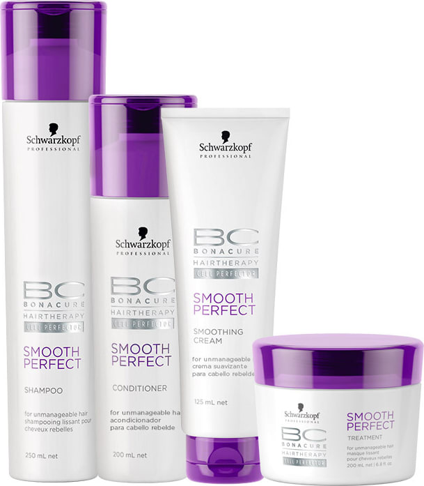 Schwarzkopf Professional BC Bonacure Smooth Perfect Smoothing Kit (4 Produtos)