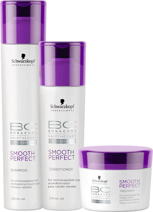 Schwarzkopf Professional BC Bonacure Smooth Perfect Trio Kit (3 Produtos)