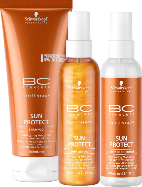 Schwarzkopf Professional BC Bonacure Sun Protect Shimmer Spray Kit (3 Produtos)