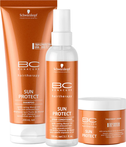 Schwarzkopf Professional BC Bonacure Sun Protect Spray Treatment Kit (3 Produtos)