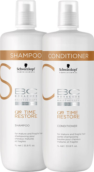 Schwarzkopf Professional BC Bonacure Q10 Time Restore Salon Kit (2 Produtos)
