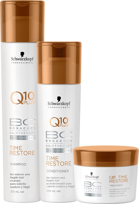 Schwarzkopf Professional BC Bonacure Q10 Time Restore Trio Kit (3 Produtos)