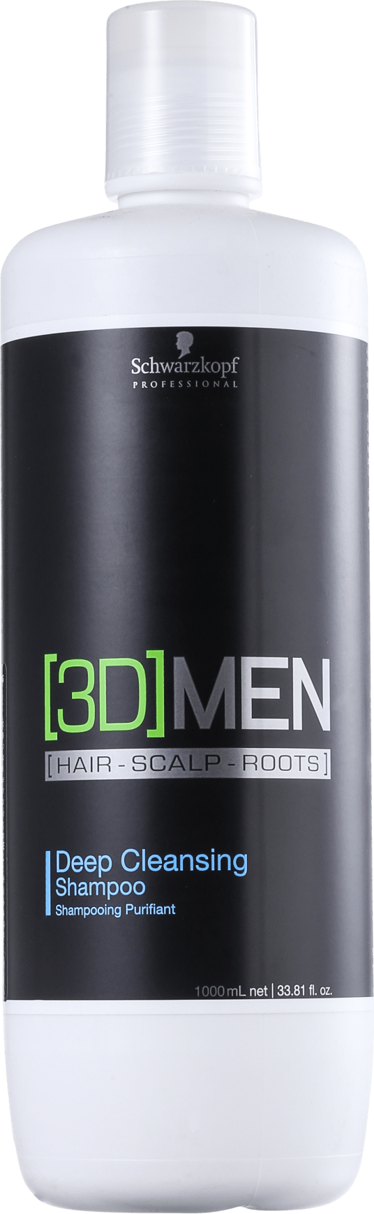 Schwarzkopf Professional 3D Men Deep Cleansing - Shampoo 1000ml