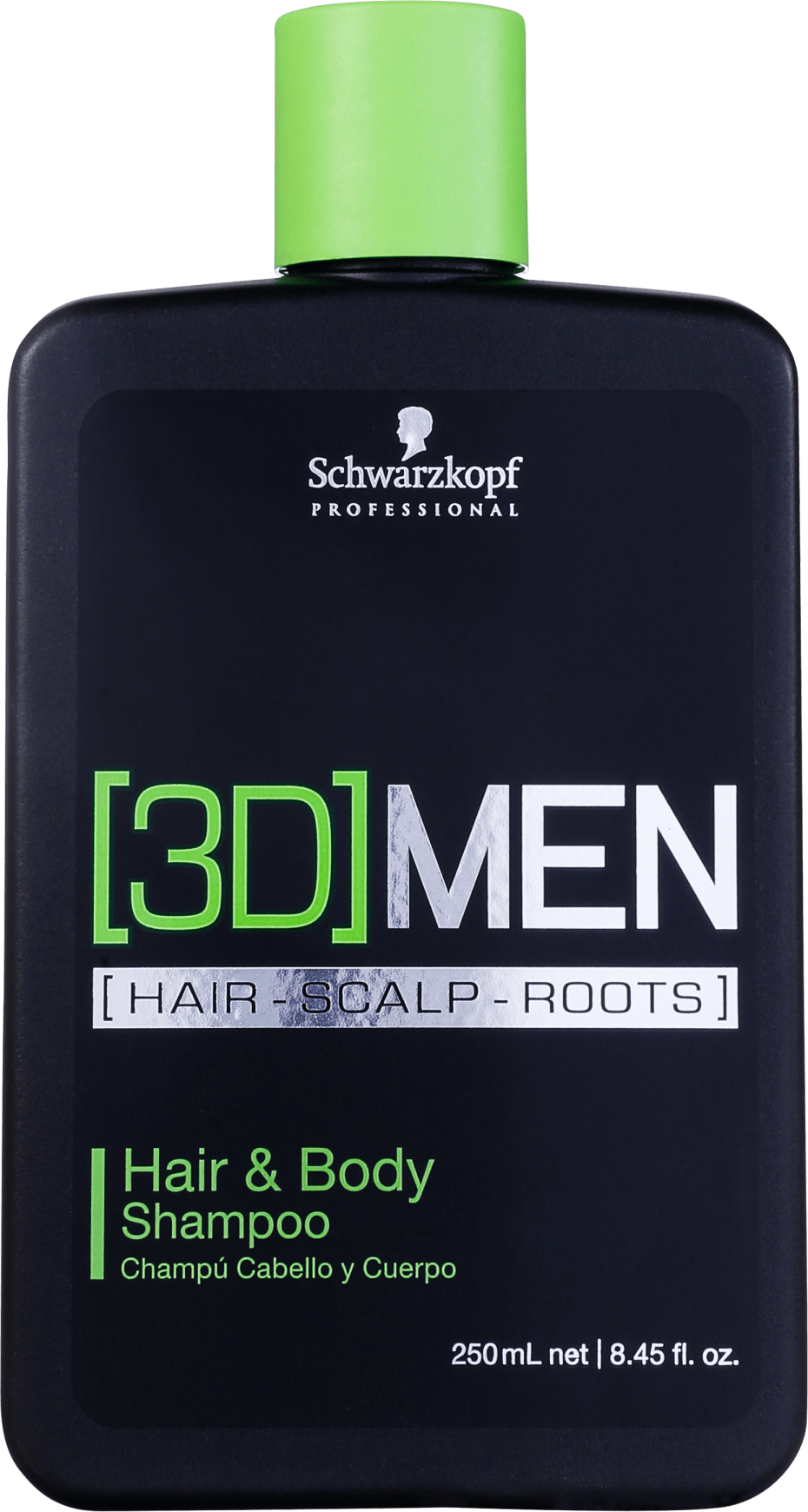 Schwarzkopf Professional 3D Men Hair & Body - Shampoo 250ml