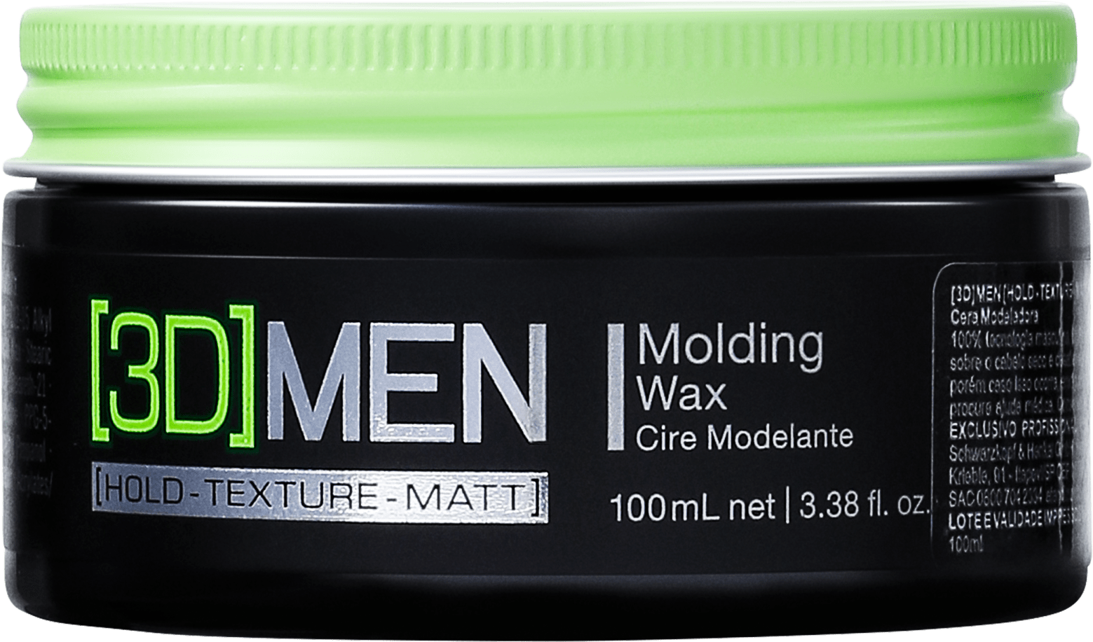 Schwarzkopf Professional 3D Men Molding Wax - Cera Modeladora 100ml