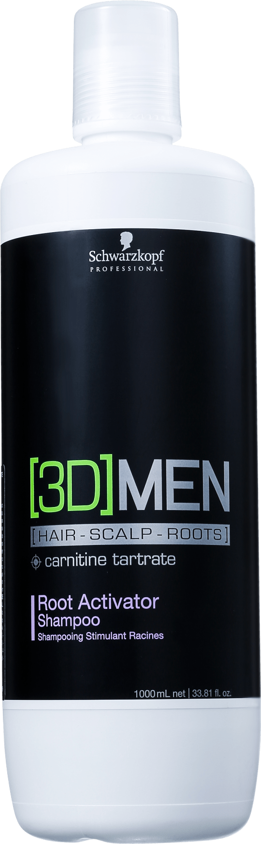 Schwarzkopf Professional 3D Men Root Activator - Shampoo 1000ml