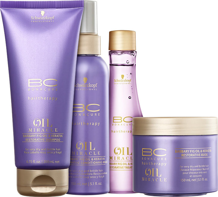 Schwarzkopf Professional BC Bonacure Oil Miracle Barbary Fig - Kit de Tratamento (4 Produtos)
