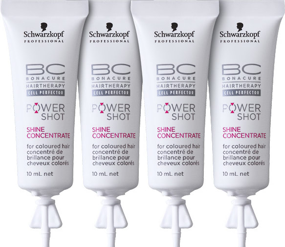 Schwarzkopf Professional BC Bonacure Power Shot Shine Concentrate - Ampola 4x 10ml