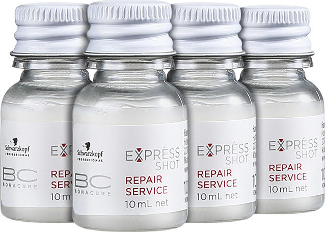 Schwarzkopf Professional BC Bonacure Express Shot Repair Service - Ampola de Tratamento 4x 10ml