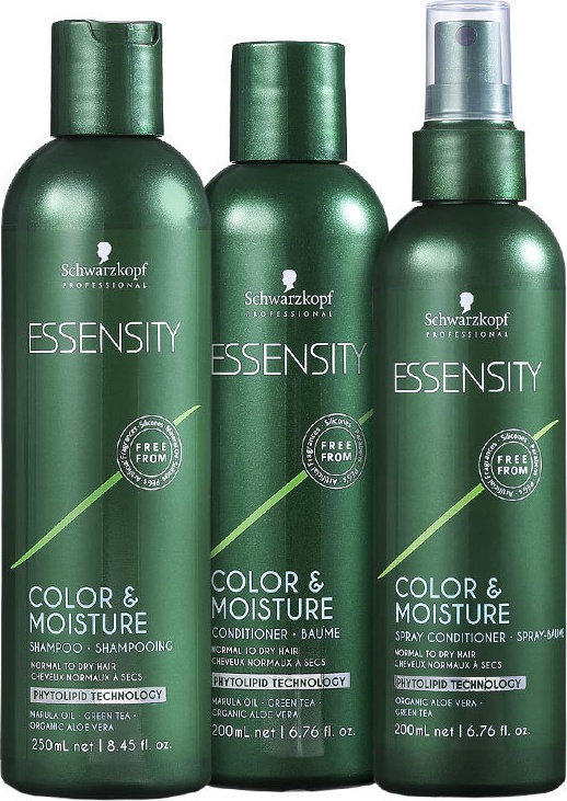 Schwarzkopf Professional Essensity Color & Moisture Spray Kit (3 Produtos)