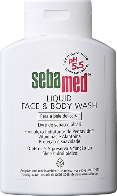 Sebamed Liquid Face & Body Wash - Sabonete Líquido Facial 200ml