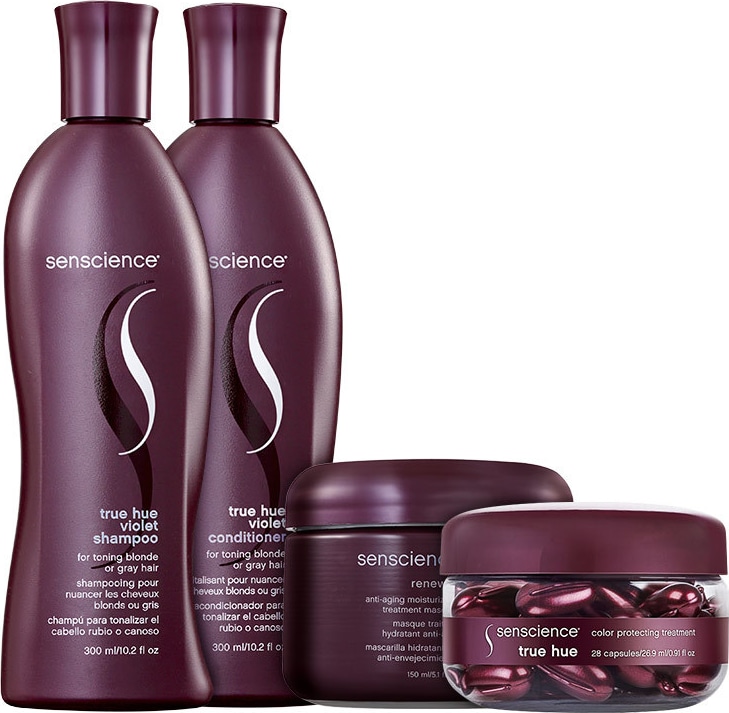 Senscience Escova de Hidratação Anti-Age Matizadora Kit (3 Produtos)