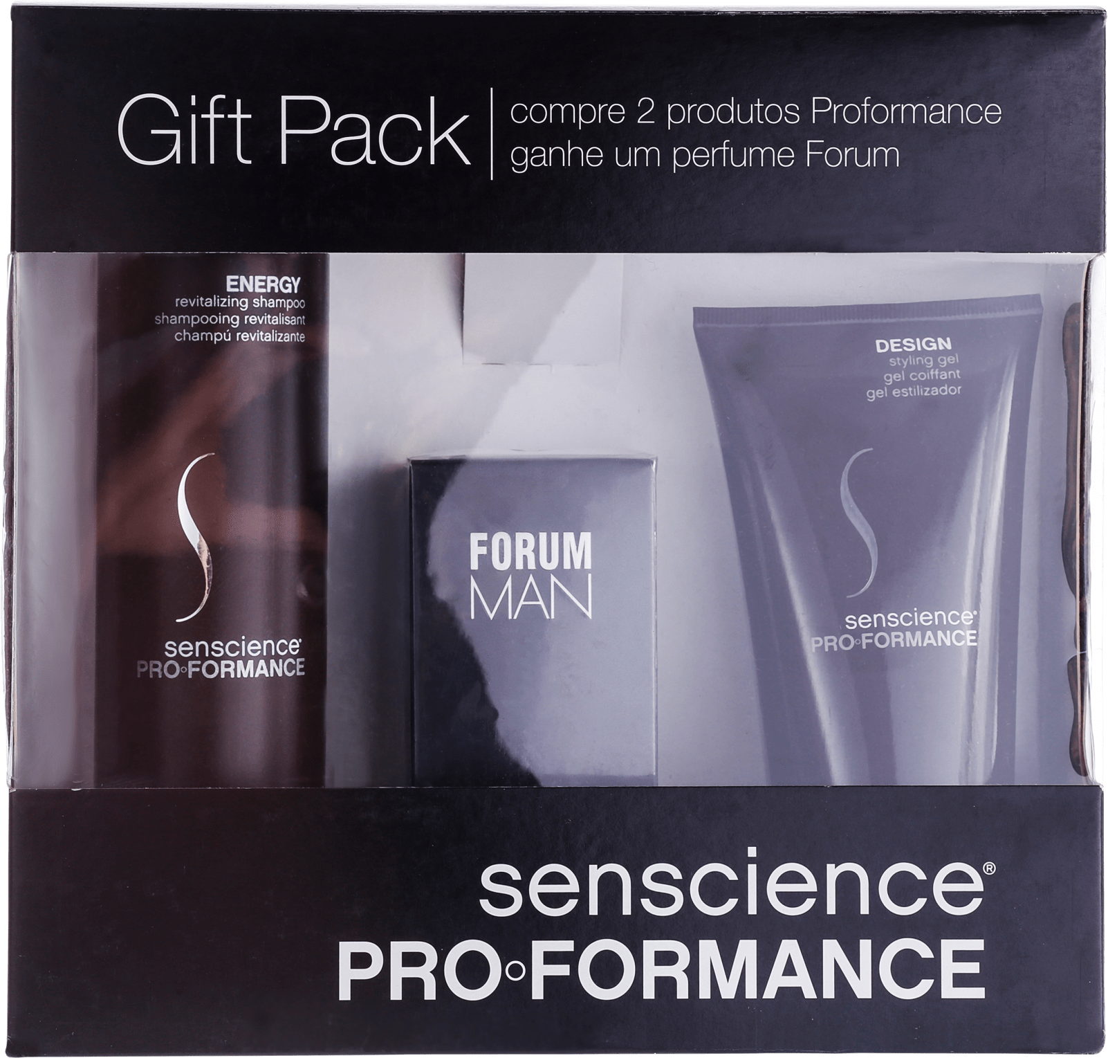 Senscience Pro Formance Energy Design Forum Kit (2 Produtos + Perfume)