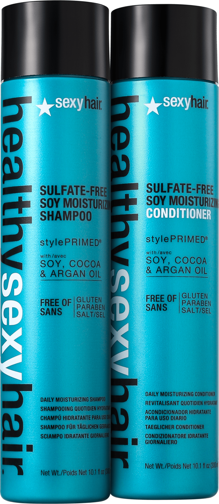 Sexy Hair Healthy Soy Moisturizing Duo Kit (2 Produtos)